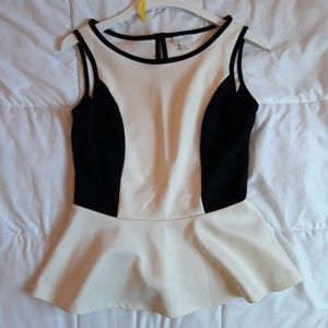 BISOU BISOU - M PEPLUM PANDA TOP